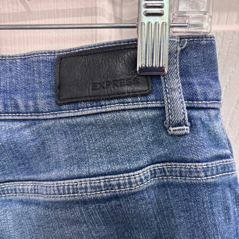 Express bell flare high rise jeans - Picture 5 of 8